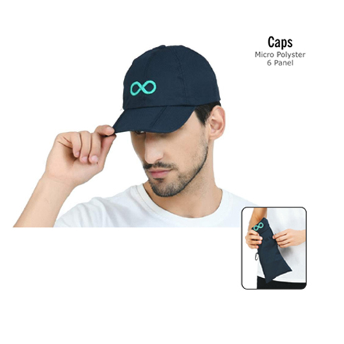 INFINITY (Foldable Cap With Pouch Imported Peak)