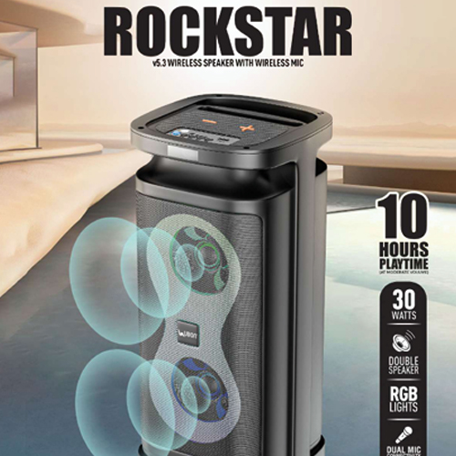 ROCKSTAR V5.3 Wireless Speaker Wireless MIC