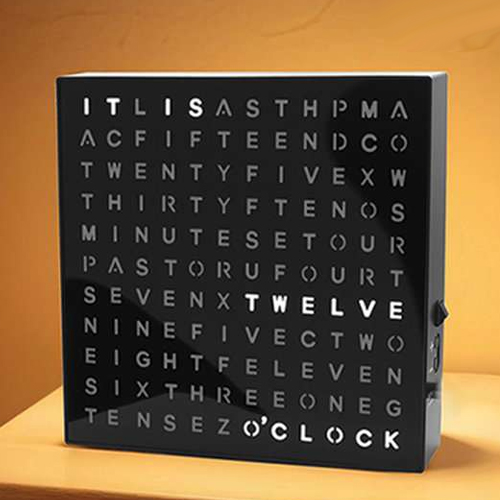 Grid Light Up Word Clock