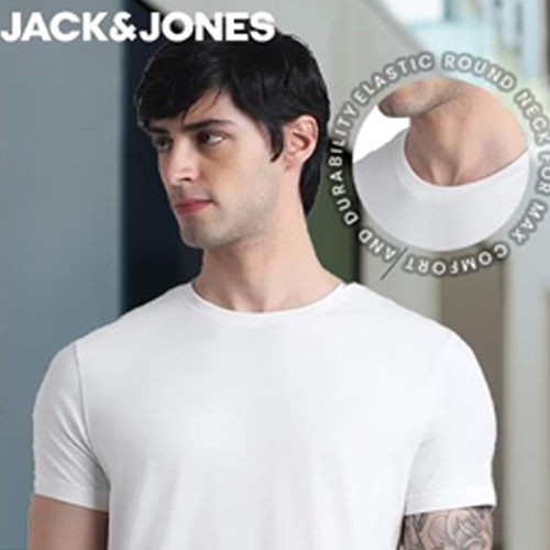 JOREN ROUND NECK  WHITE