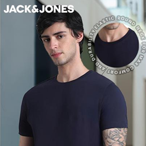 JOREN ROUND NECK NAVY BLUE