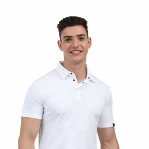 SIGNATURE POLO WHITE