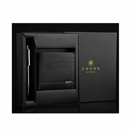 CROSS CALSSIC CENTRY SLIM  WALLET & AGENDA PEN COMBO