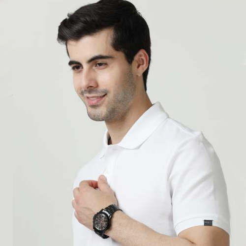 M&S Polo T-shirts White