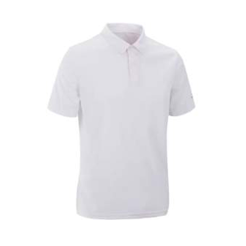 MEN TENNIS T-SHIRT POLO DRY 100 WHITE