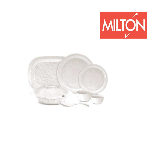 Melamine By  MILTON Terroso Lissome Dinner Set Of 24 Pcs