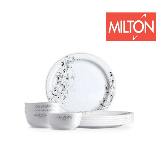 Melamine By  MILTON Lissome Dinner Set Of 14 Pcs