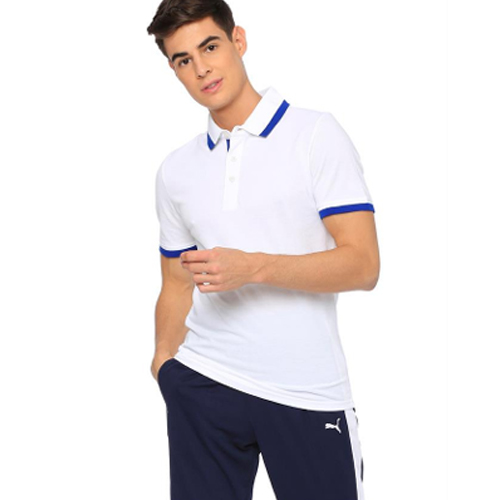 PUMA ESN Polo White(Sodalite Blue Tipping)