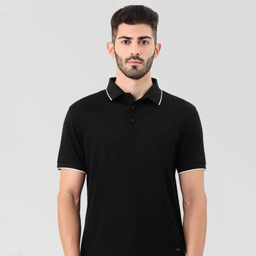 Design Tipping Polo Black