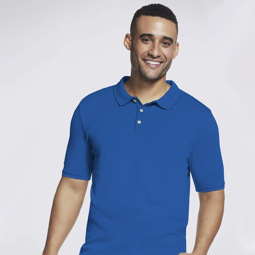 SKECHERS POLO T-SHIRTS BLUE