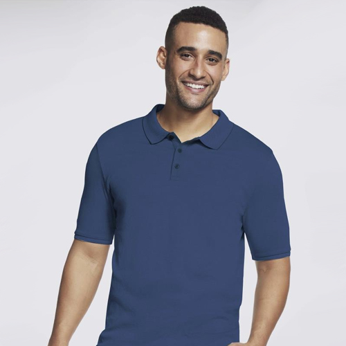SKECHERS POLO T-SHIRTS NAVY