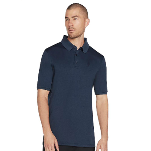 SKECHERS POLO T-SHIRTS NAVY BLUE