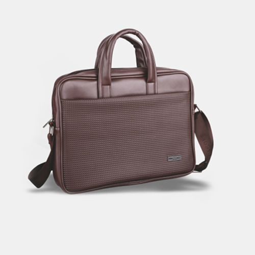 KC 05 Pyramid Laptop Bag Brown