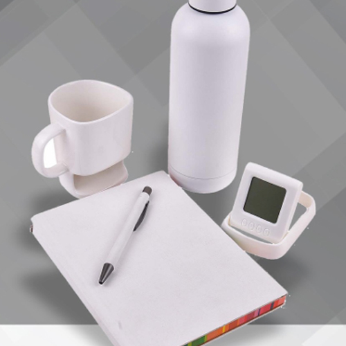 Executive Hampers UG-HM01 White Hamper
