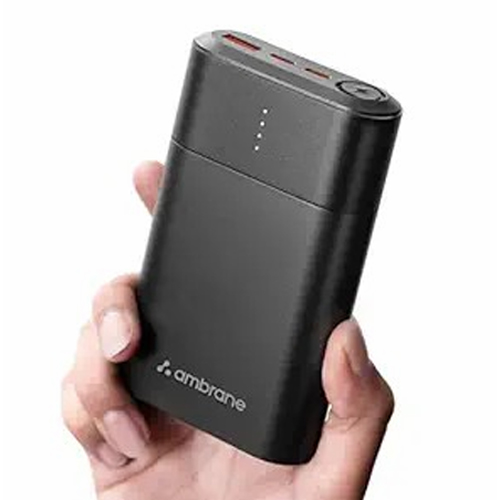Ambrane Power Bank Black