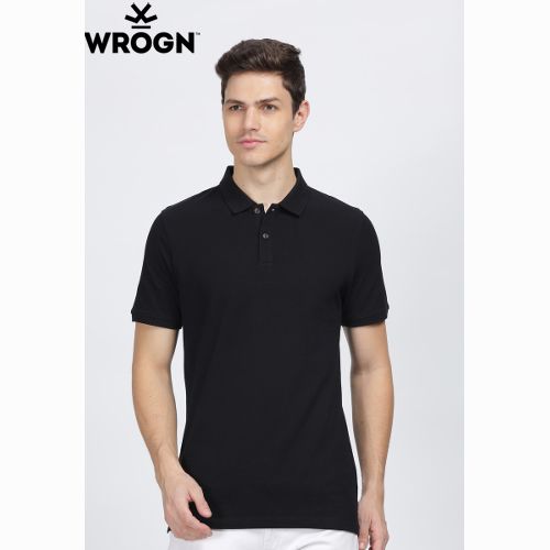 WROGN SOLID POLO  T-SHIRT-3
